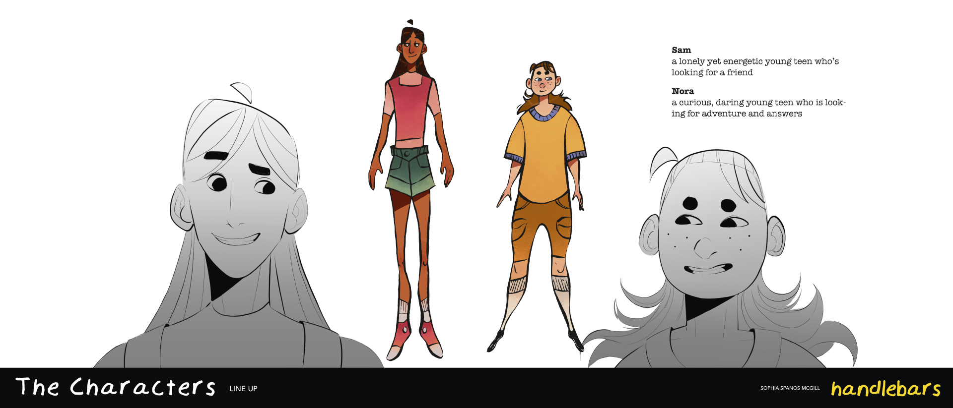 Handlebars character introduction