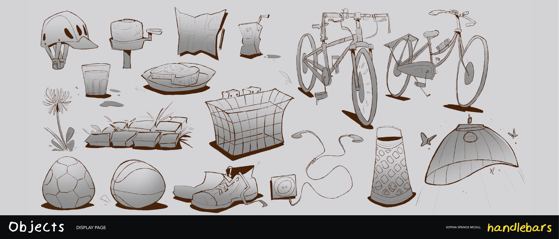 Handlebars object design page