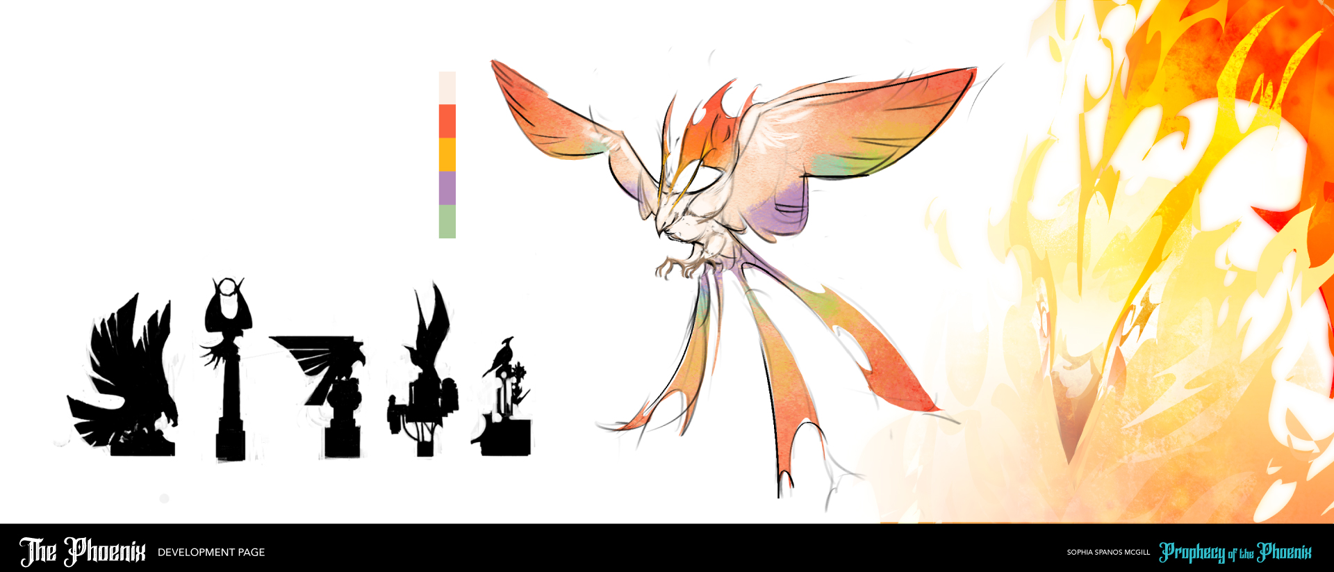 Prophecy of the Phoenix | the phoenix character design