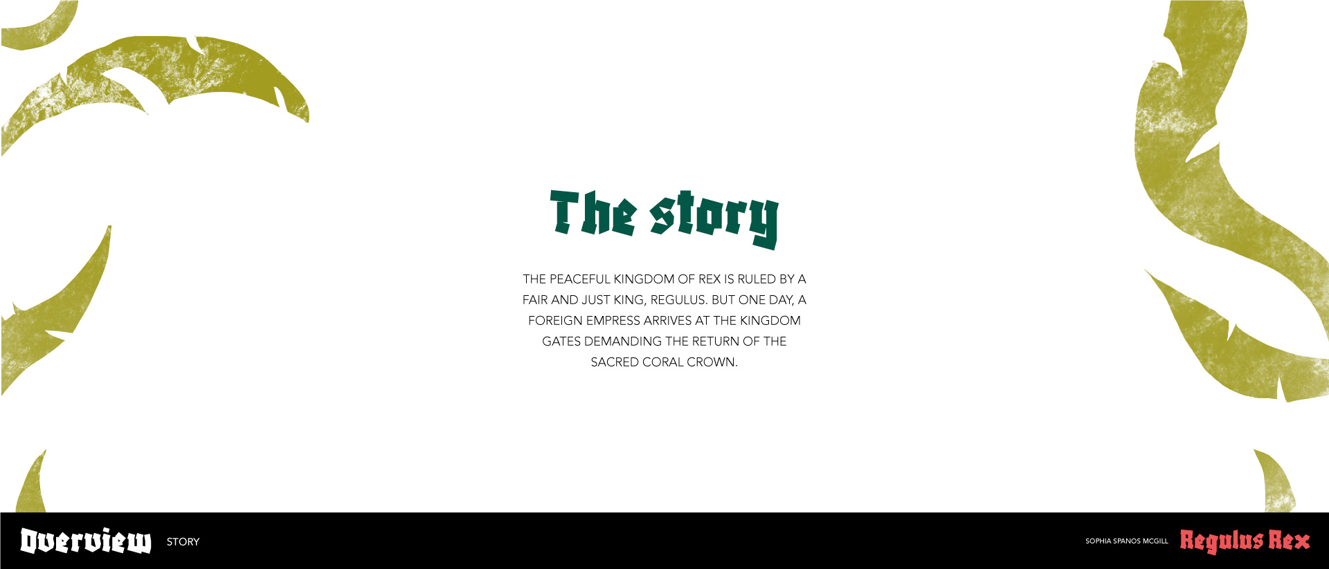 Regulus Rex story